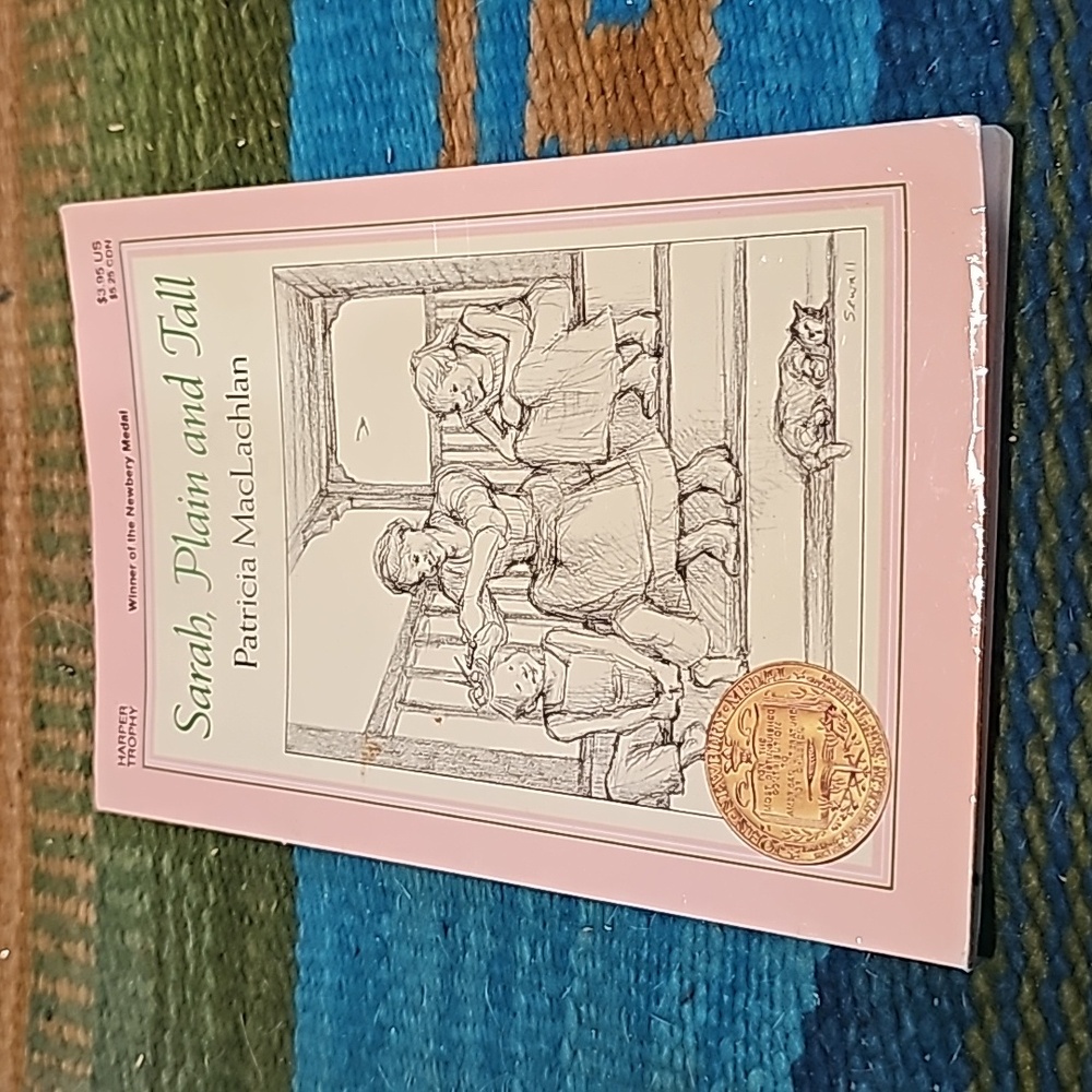 Sarah, Plain and Tall Book Patricia MacLachlan First Harper Trophy Edition 1987